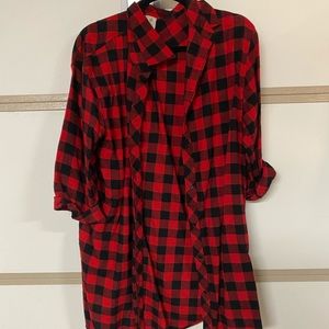 Flannel Button Up shirt
